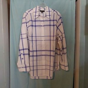 Lane Bryant long sleeve plaid shirt - 16 W